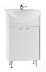 Тумба под умывальник "Арго 50 ЛАЙТ" без ящика Домино
