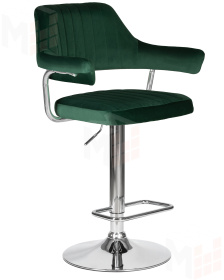 Стул барный DOBRIN CHARLY (зеленый велюр (MJ9-88))