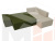 Угловой диван Хьюго правый угол (Зеленый\Бежевый)