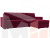 Угловой диван Траумберг Лайт правый угол (Бордовый)