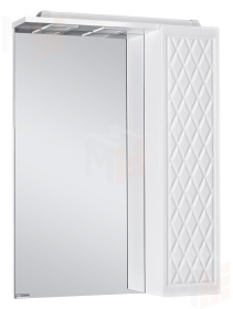 Шкаф-зеркало 3D 60 Эл. левый/правый Домино