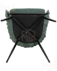 Стул обеденный DOBRIN MATILDA (зеленая ткань (LAR 275-23))