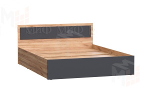 Кровать Мартина 1,4 крафт золотой/графит