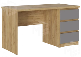 Уголок школьника Бостон (крафт золотой/серый шифер)