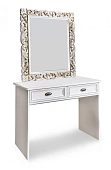 Туалетный столик Натали белый глянец
