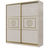 Шкаф-купе Премиум (стекло лакобель с печатью) 2,0 м (вариант 2)