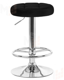 Табурет барный DOBRIN BRUNO (черный велюр (MJ9-101))