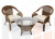 Комплект мебели из ротанга «Шератон-дуэт»