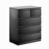 Комод Мальта 5 ящиков (венге)