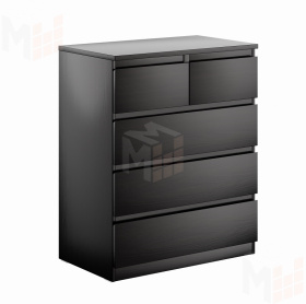 Комод Мальта 5 ящиков (венге)