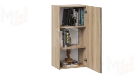 Шкаф навесной Глосс - ТД 319.03.27 Яблоня Беллуно, Стекло Графит матовый