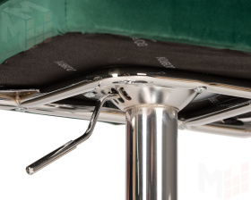 Стул барный DOBRIN CHARLY (зеленый велюр (MJ9-88))