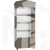Ассоль Плюс Шкаф-пенал открытый (Стеллаж) Модуль АС-3