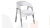 Кресло Техас 1 - W-101  Графит, тк. №210 Велюр Jercy silver