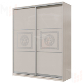 Шкаф-купе Премиум (стекло лакобель с печатью) 2,0 м (вариант 3)