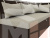Кухонный диван Метро с углом справа (Корфу 02\коричневый)