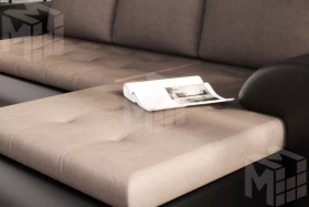 Угловой диван Цезарь (Правый) Коричневый