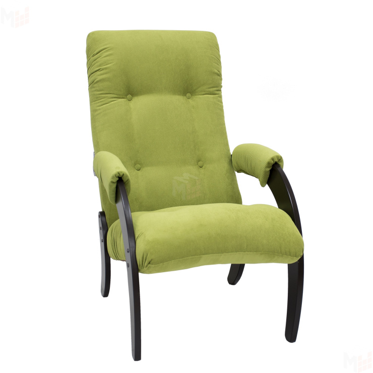 Кресло для отдыха Модель 61 (Венге/Verona Apple Green)