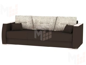  Диван еврокнижка Карлос Ньютон Дарк Браун/Софитель 3Д 2