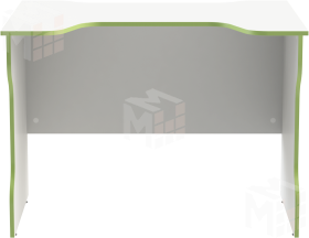 Стол компьютерный игровой ВАРДИГ K2 (белый/лайм)
