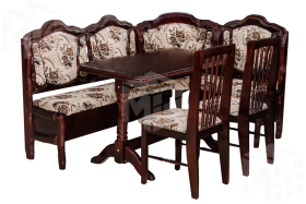 Кухонный уголок Трапеза Сатурн со стульями