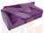 Прямой диван Варшава (Фиолетовый)