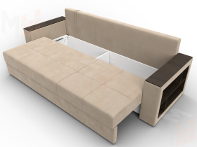 Диван прямой Дубай Лайт ( SEVEN 729 бежевый )