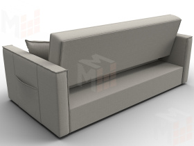 Диван прямой Лига-104 (160) ( Амур 02 бежевый )