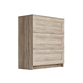 Комод Сириус 3 ящика сонома