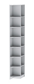 Полки угловые Иннэс - 7 Белый 