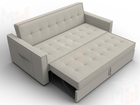 Диван прямой Лига-104 (160) ( Амур 02 бежевый )