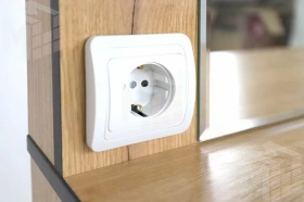 Трюмо Берген 2 Дуб Крафт Золотой