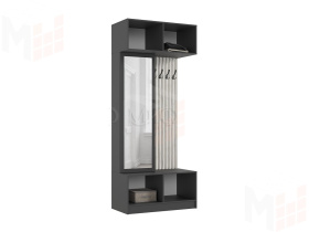 Прихожая Роджинамиф (дуб крафт белый/графит)