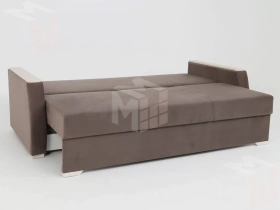  Диван еврокнижка Карлос Ньютон Дарк Браун/Софитель 3Д 2