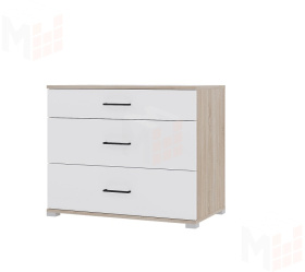 Комод VICTOR  сонома/белый