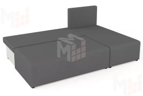 Угловой диван Рим  Серый