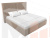 Интерьерная кровать Аура 160 (Бежевый)