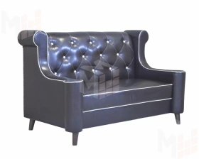 Диван Лорд нераскладной Остин Умбер/Остин Крем