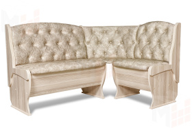 Кухонный уголок Орхидея Люкс (ясень/велюр Латте)