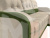 Угловой диван Марсель правый угол (Бежевый\Зеленый)