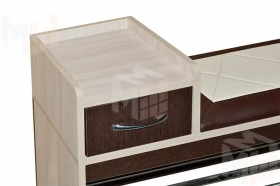 Тумба Ольга 5 Ясень Шимо Светлый/Венге