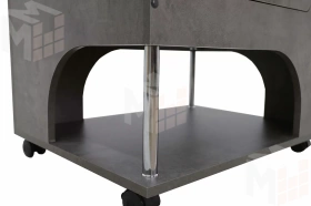 Стол-трансформер Стэп Камень Темный