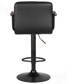 Стул барный DOBRIN KRUGER ARM BLACK (черный)