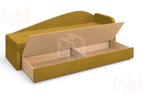 Диван Верди Правый Желтый