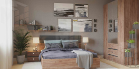 Спальня NEO 3 Дуб табачный