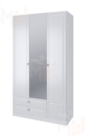 Шкаф распашной (трехдверный) Ромео