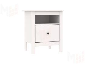 Тумба прикроватная Сага белая
