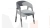 Кресло Техас 1 - W-101 Черное дерево, тк. №219 Велюр Jercy graphite