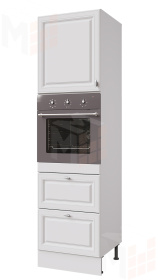 Пенал Ева 60 под духовку с двумя ящиками