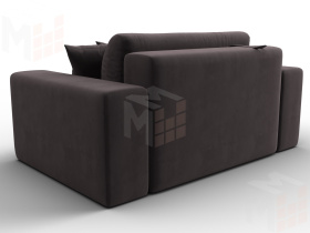 Кресло Лига-036 НПБ ( SEVEN 727 коричневый )